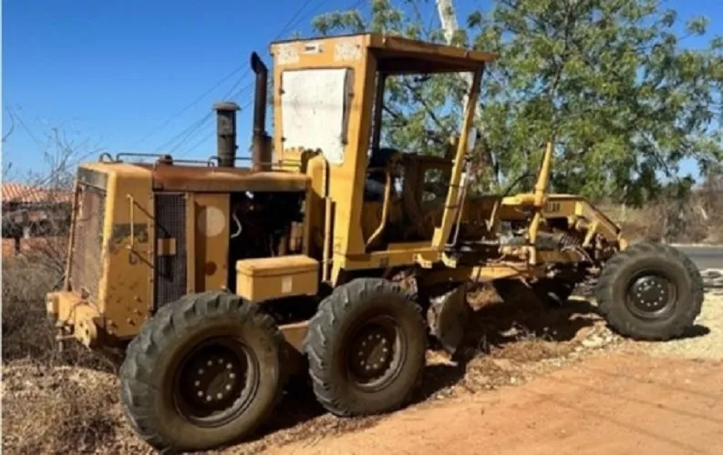 Máquina sumiu na última terça-feira, 12, após operador de máquinas da prefeitura perceber ausência do equipamento