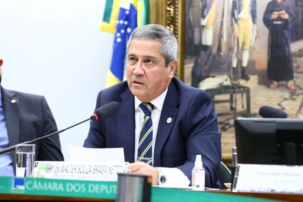 Ex-ministro da Defesa e general da reserva, Walter Braga Netto