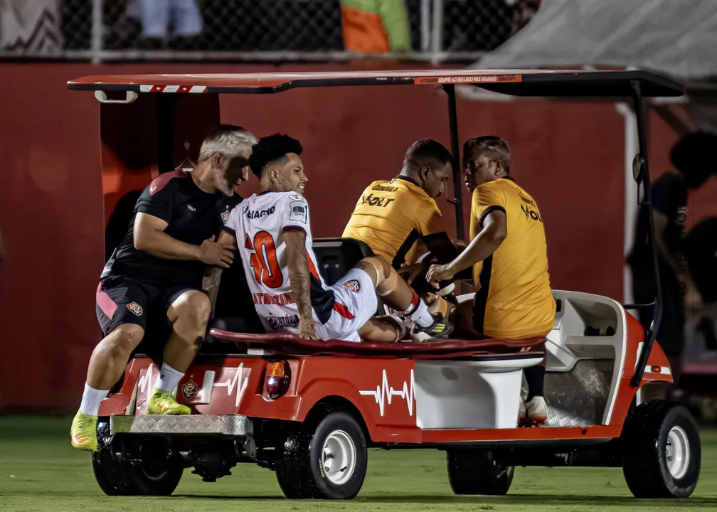 Mateuzinho se lesionou durante partida contra o Fortaleza