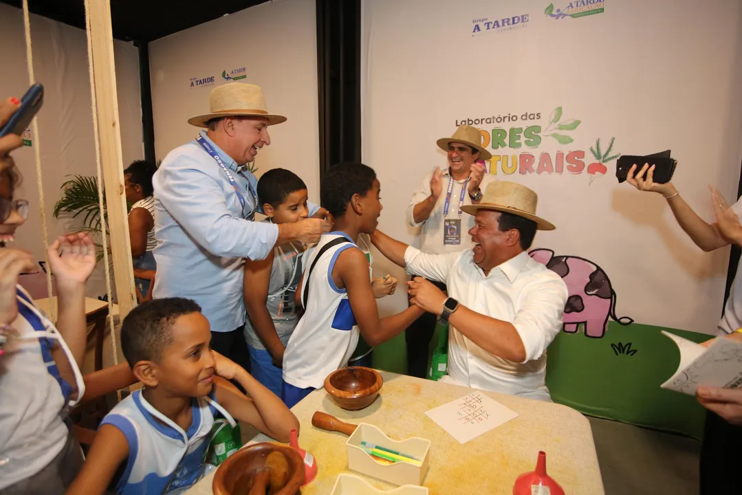 Laboratório das Cores Naturais é uma iniciativa do Programa A TARDE Educação