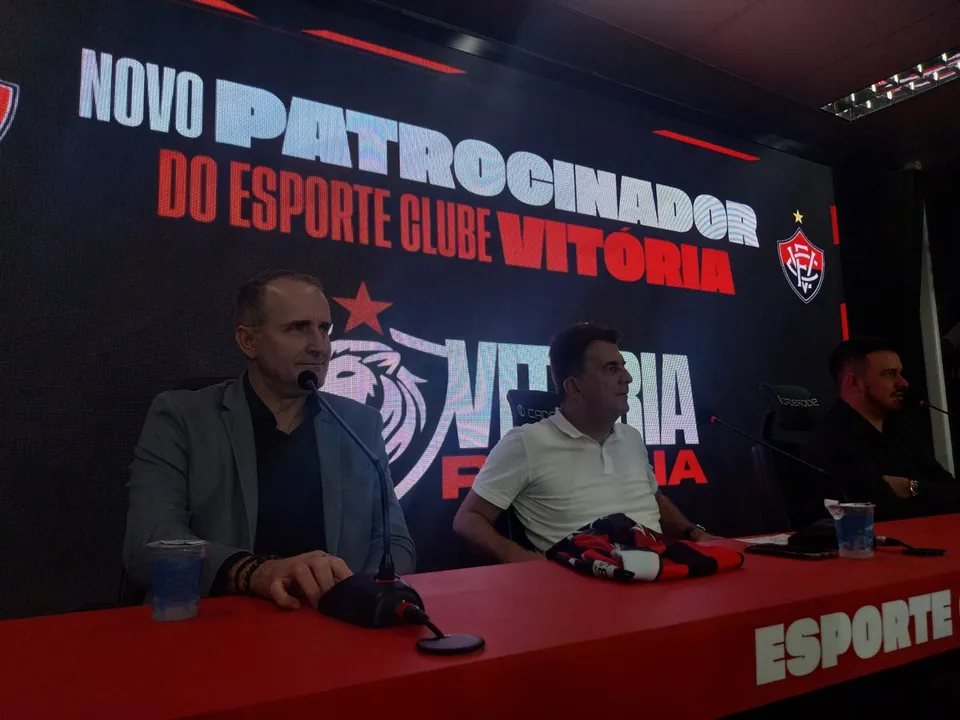 Anúncio do patrocinio 'Vitória premia'