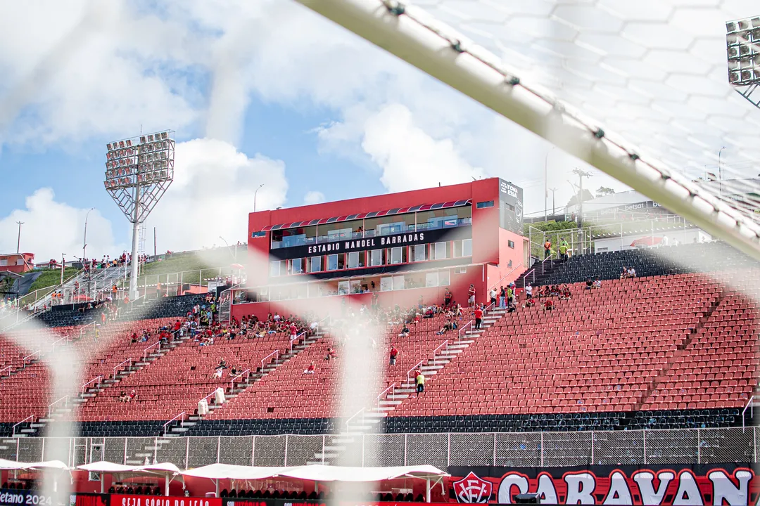 Vitória fará quatro sessões de treino para mirando o Fluminense no Barradão