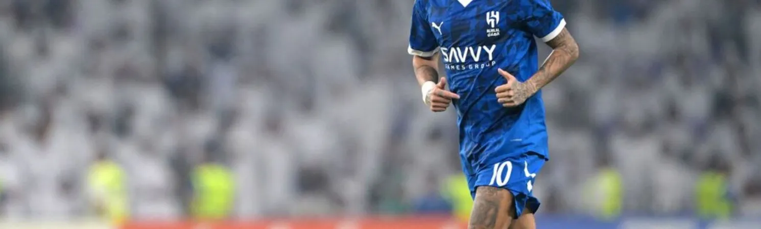 Neymar atuou por 29 minutos na partida entre Al-Hilal e Esteghlal