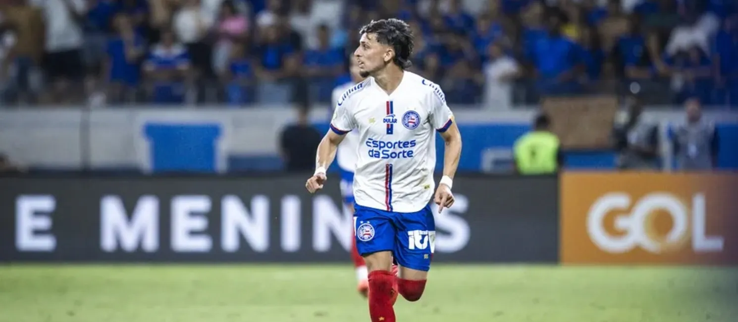 Gabriel Teixeira treinou uma parte das atividades com o grupo na quarta-feira