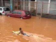 Alagamento atingiu a Cidade Baixa