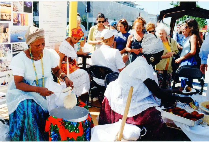 Baianas de acarajé