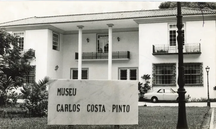 Fachada do Museu Costa Pinto, situado no Corredor da Vitória, nos anos 1980