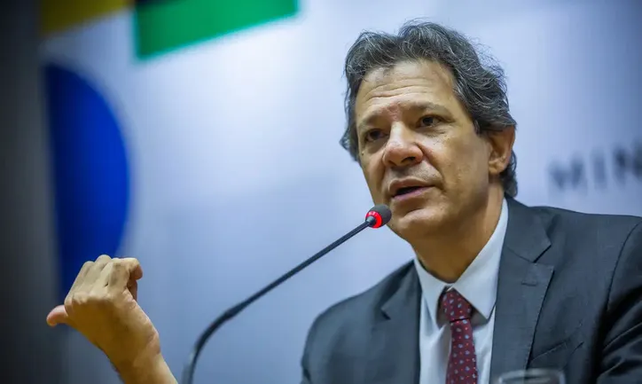 O ministro da Fazenda, Fernando Haddad