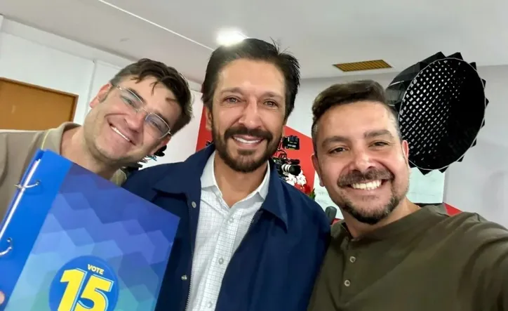 Duda Lima, Ricardo Nunes e Bruno Cartaxo