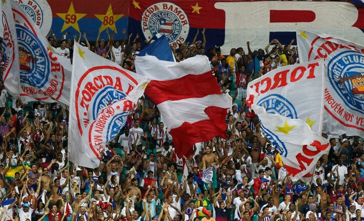 Torcida do Bahia na Arena Fonte Nova