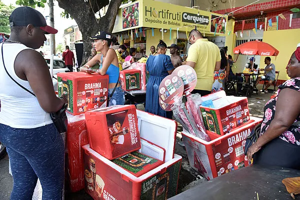 Ambulantes no Carnaval de Salvador