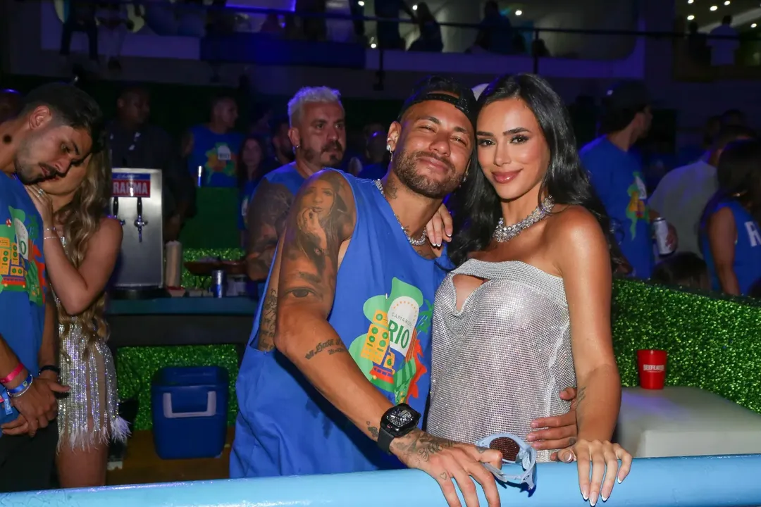 Neymar e sua esposa, Bruna Biancardi