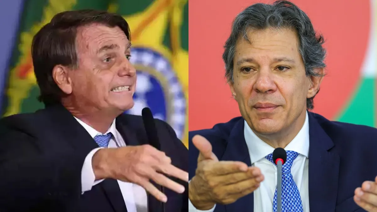 Bolsonaro e Haddad foram adversários em 2018