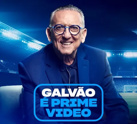 Galvão Bueno é anunciado como novo narrador da Prime Video