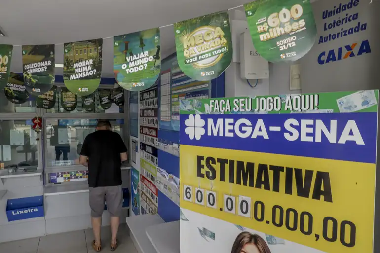 Mega da virada vai pagar mais e R$ 600 milhões