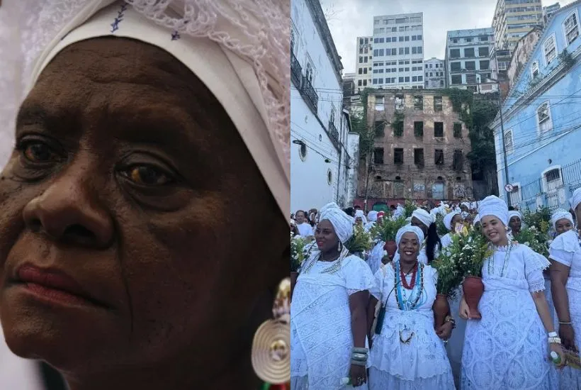 Artistas celebraram a data em que ocorre o maior evento religioso da Bahia