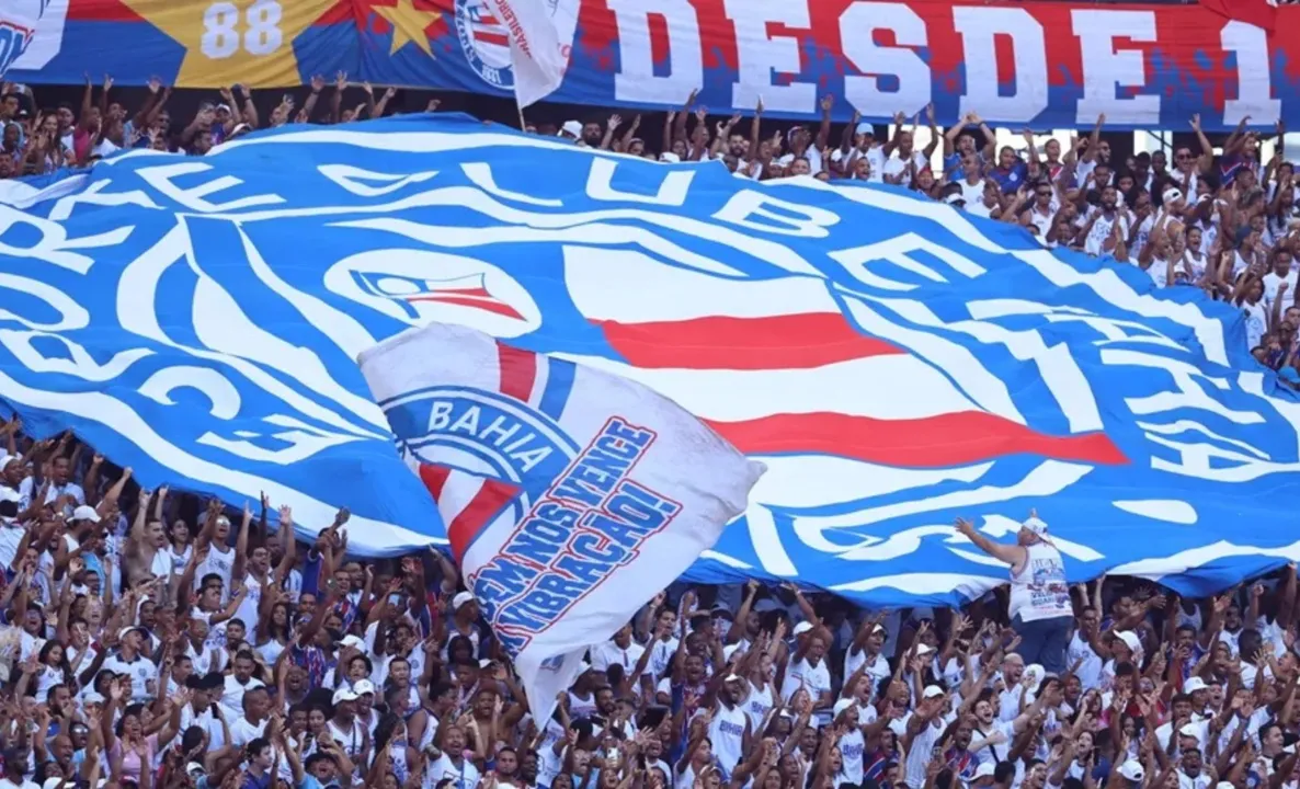 Torcida do Bahia na Arena Fonte Nova