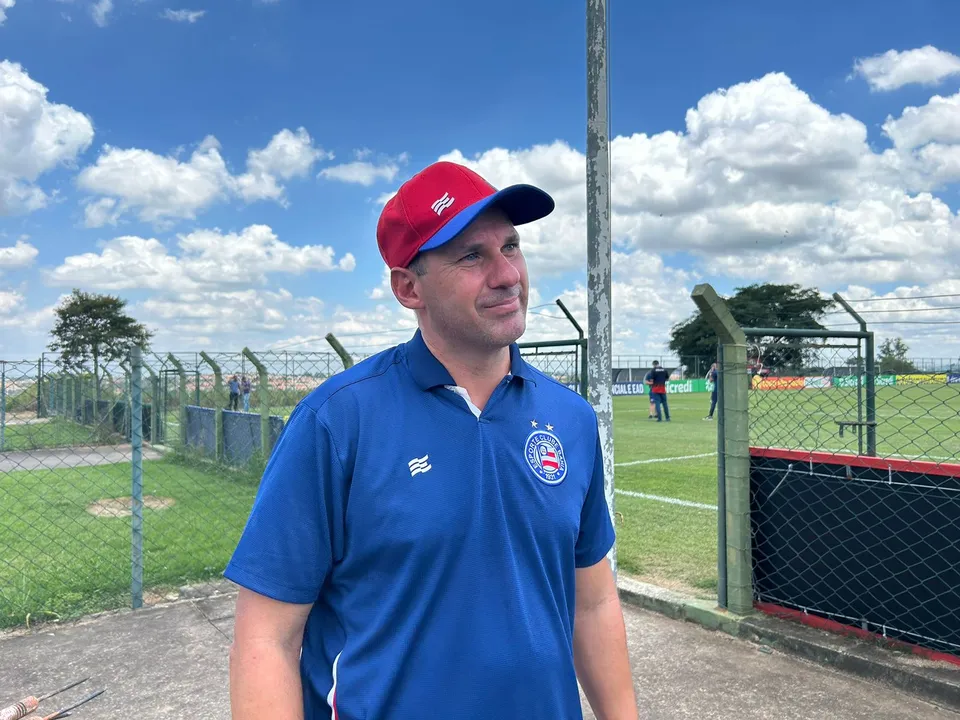 Leonardo Mendes, treinador do time sub-17 do Bahia