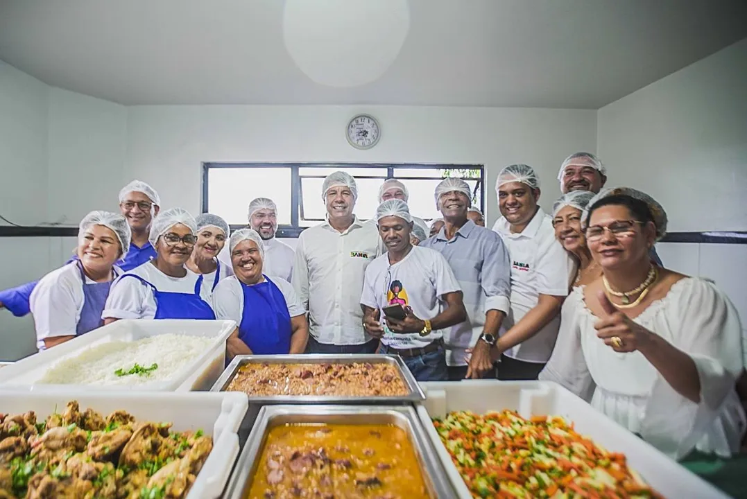 Cozinhas comunitárias do Bahia Sem Fome ajudaram a retirar 1 milhão de baianos da insegurança alimentar