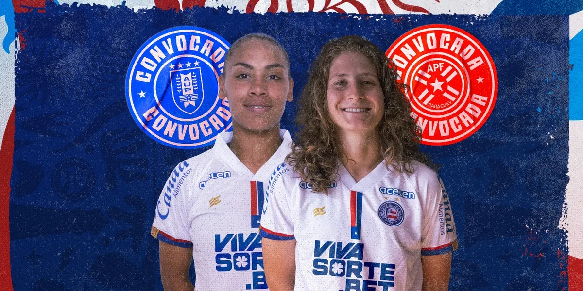 A zagueira Camila Barbosa e a atacante Wendy foram convocadas para as seleções do Paraguai e Uruguai, respectivamente