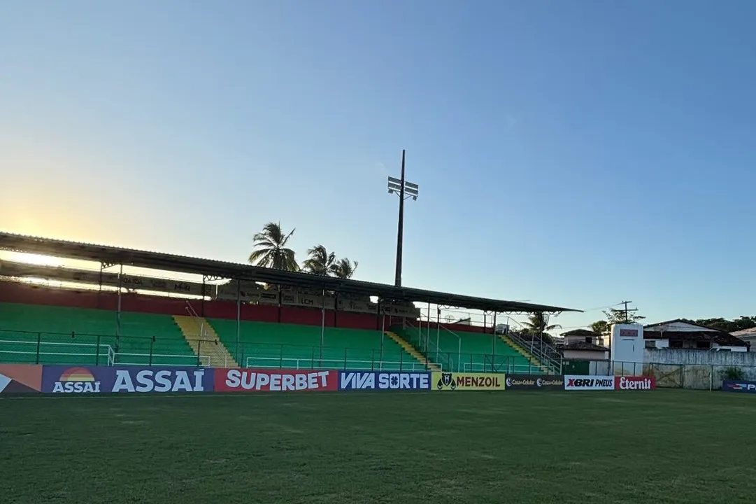 Estádio Agnaldo Bento, em porto Seguro