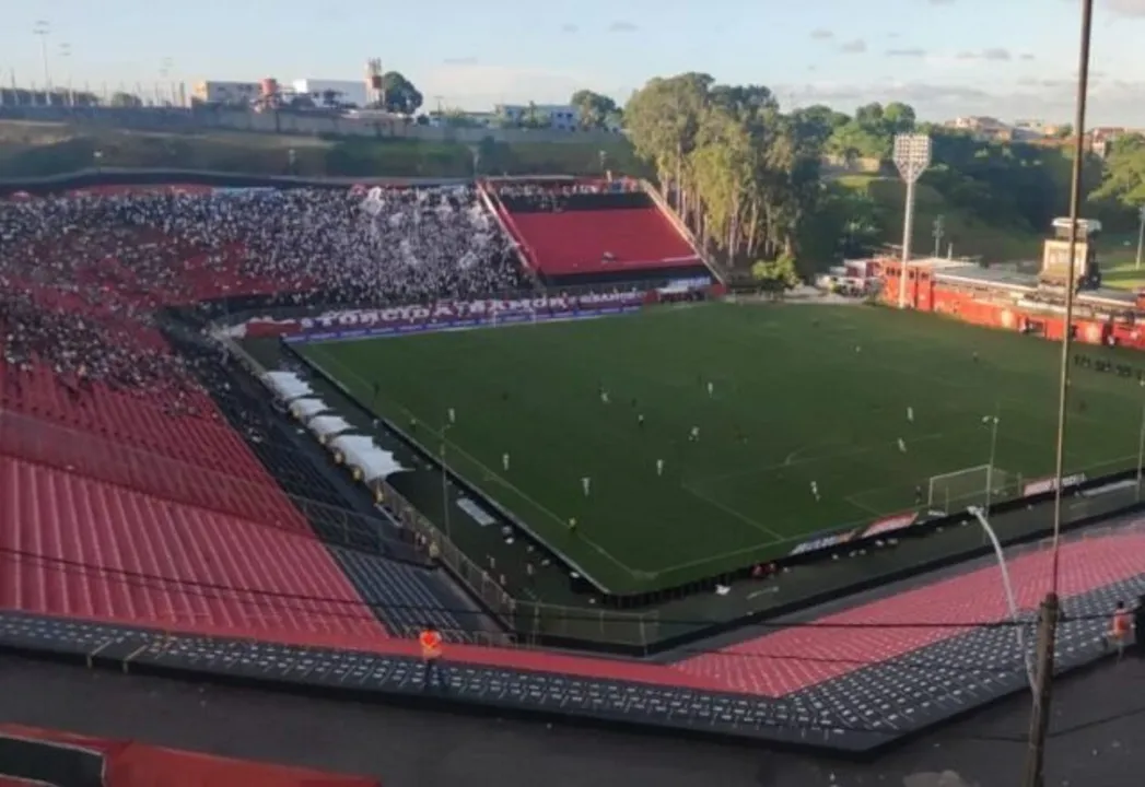 Barradão foi o palco de Barcelona de Ilhéus e Bahia pelo Baianão