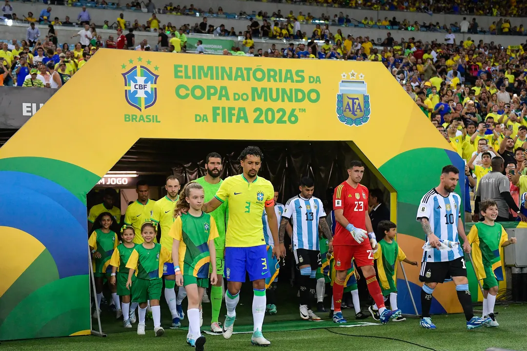 Duelo entre Brasil e Argentina