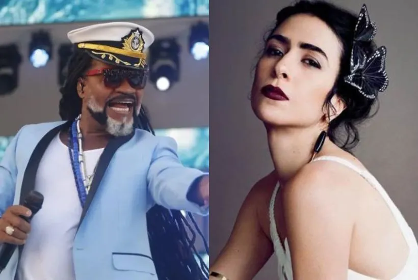 Carlinhos Brown e Marisa Monte