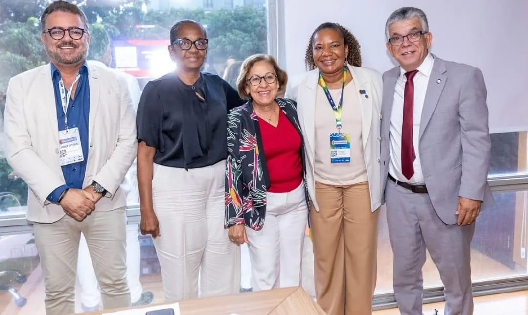 Audiência da prefeita de Cachoeira, Eliana Gonzaga, com a ministra da Cultura, Margareth Menezes