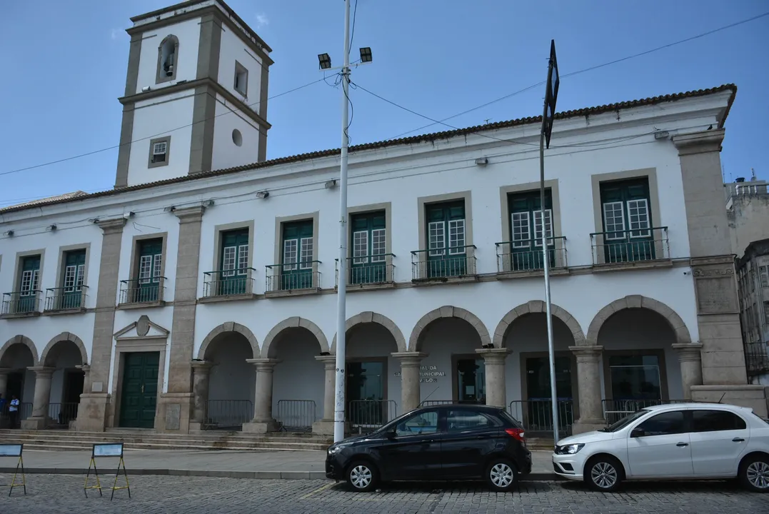 Fachada da Câmara Municipal de Salvador (CMS)