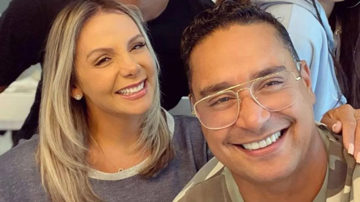 O casal Carla Perez e Xanddy