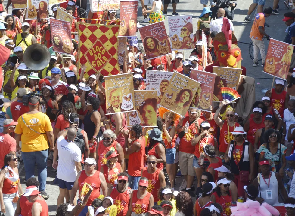 Imagem ilustrativa da imagem Carnaval, política e cinema se misturam na Mudança do Garcia