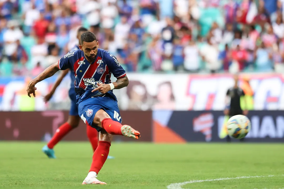 Willian José marcou o último gol do Bahia na goleado por 6 a 0 contra o Colo-Colo