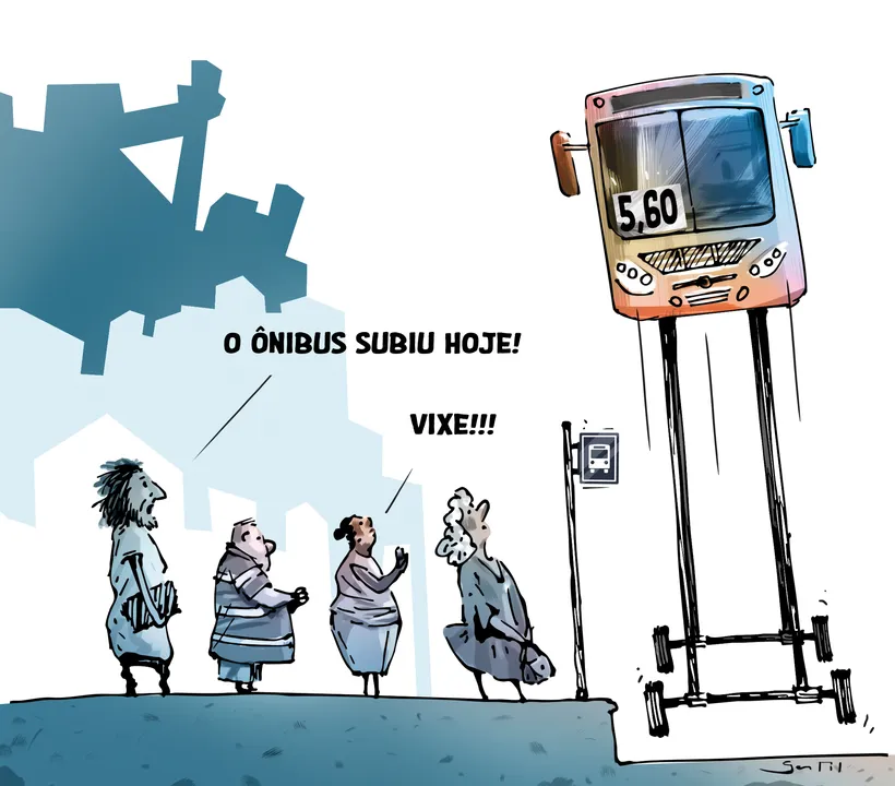 Imagem ilustrativa da imagem Charge do dia 04/01/2025