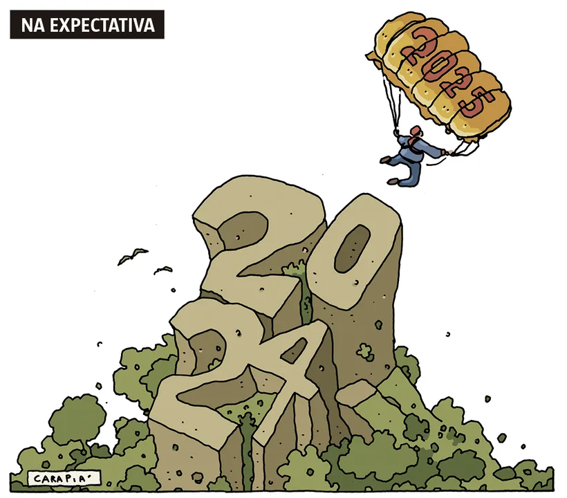 Imagem ilustrativa da imagem Charge do dia 29/12/2024