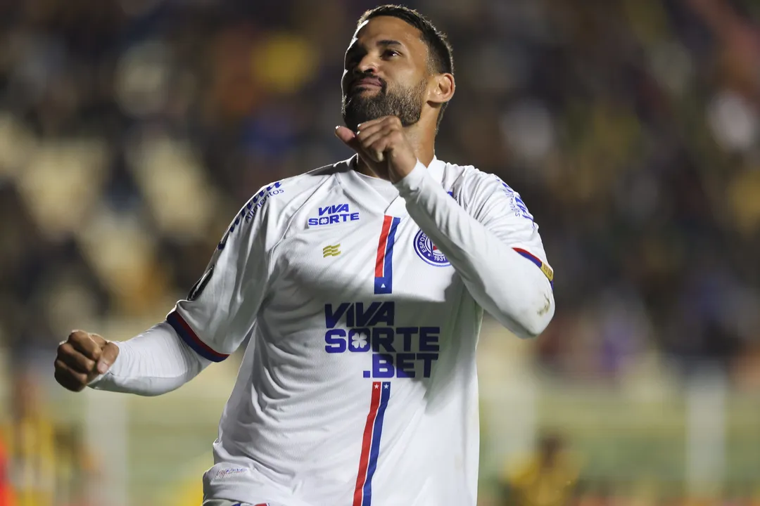 Willian José marcou o gol do Bahia no jogo desta terça-feira, 18