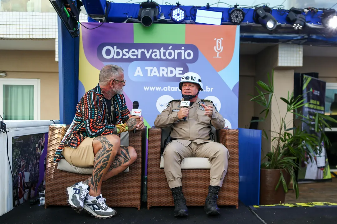 Paulo Coutinho durante entrevista no Observatório do Grupo A TARDE