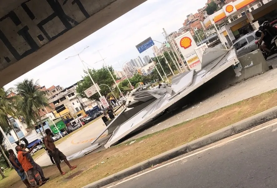 Apesar do susto, não houve feridos