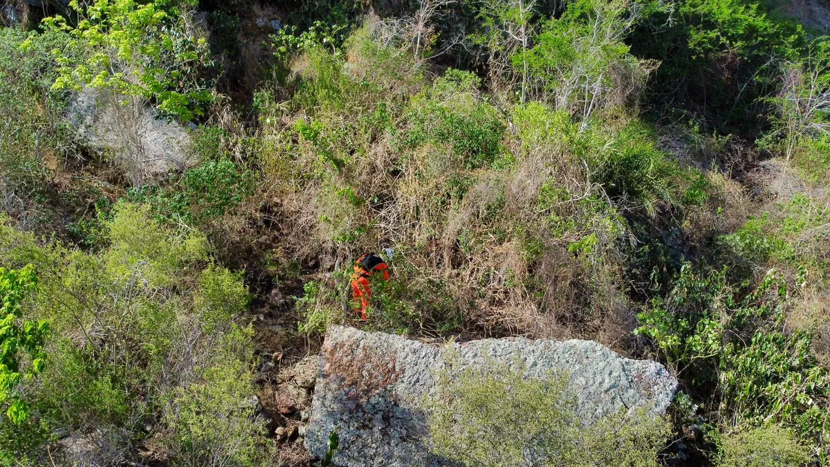 Corpo foi encontrado na Serra da Santa Cruz