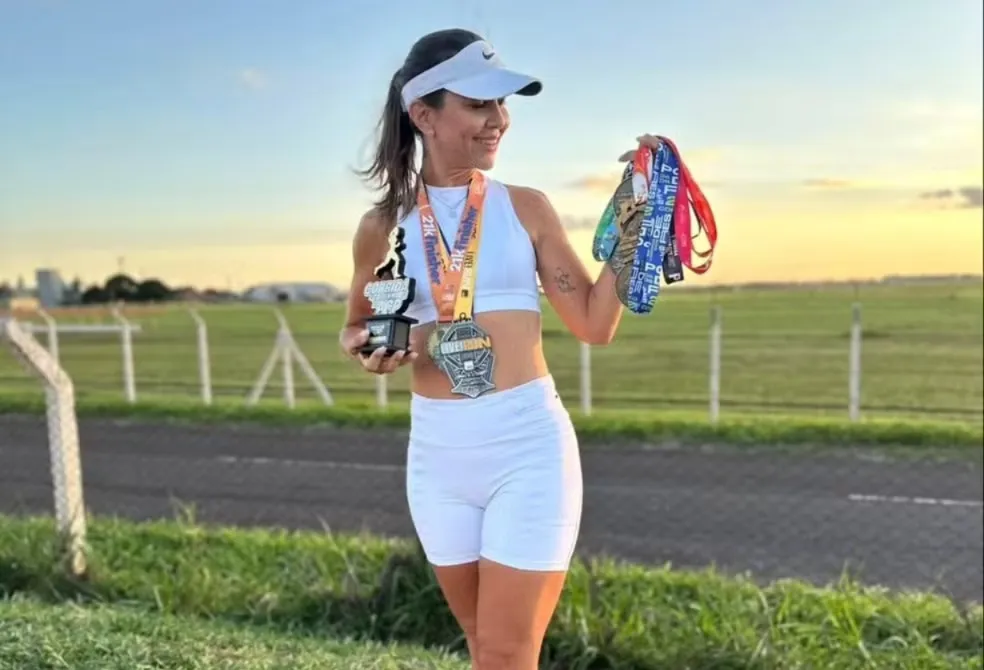 A mulher realizava um treino de corrida de longas distâncias em Campo Grande