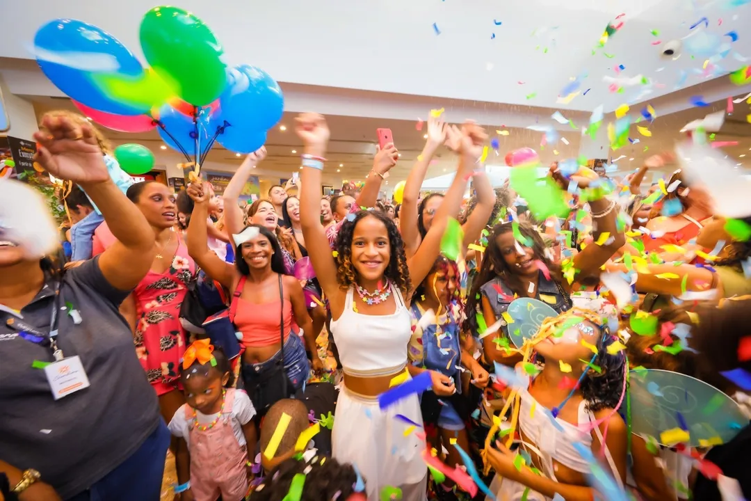 Imagem ilustrativa da imagem De graça! Salvador Norte Shopping realiza carnaval infantil