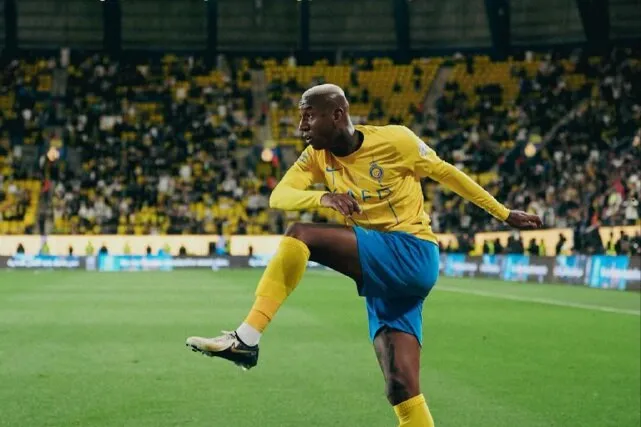 Anderson Talisca em campo pelo Al Nassr, da Arábia Saudita