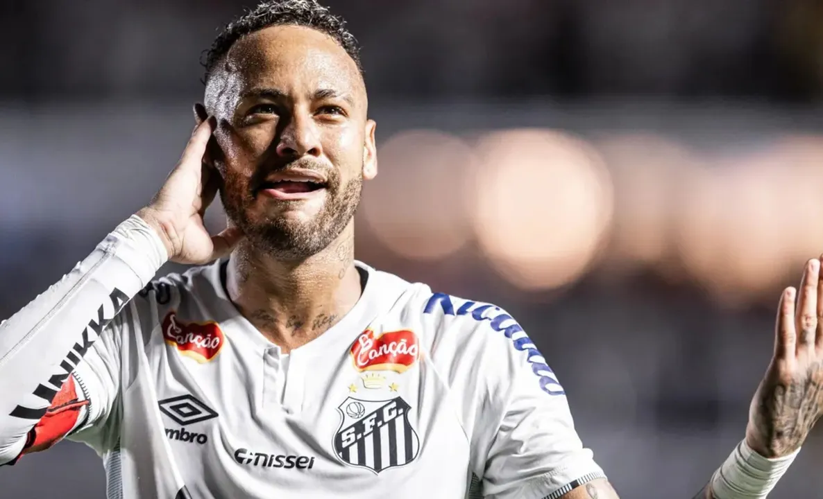 Neymar, atacante do Santos