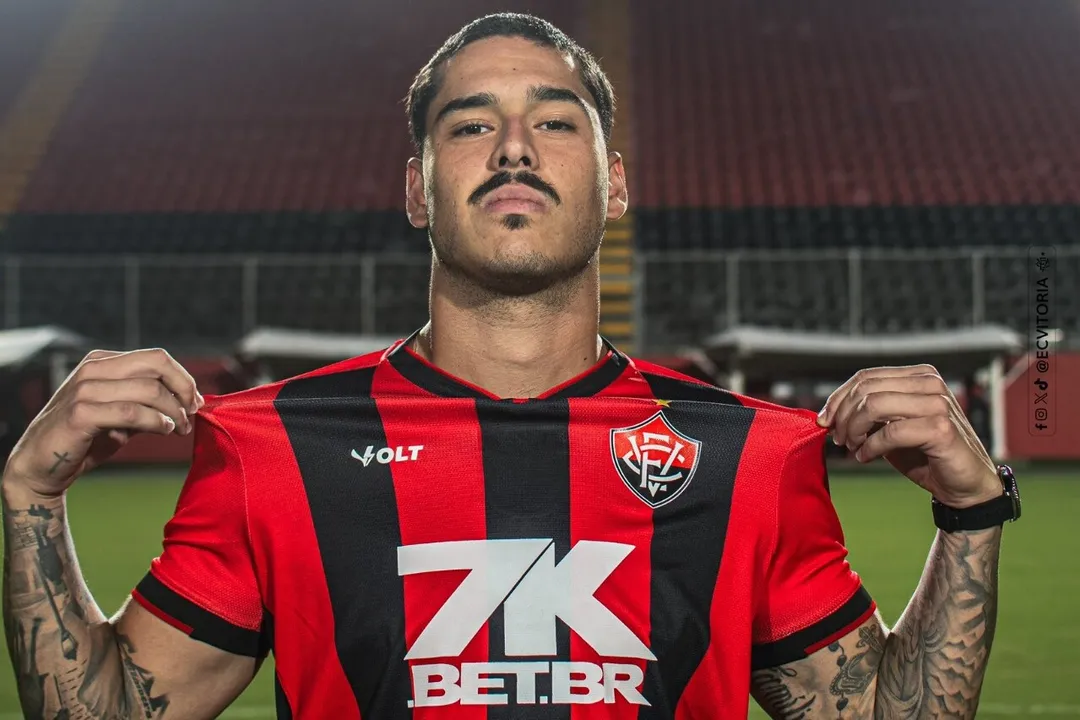 Lucas Halter foi anunciado pelo Vitória