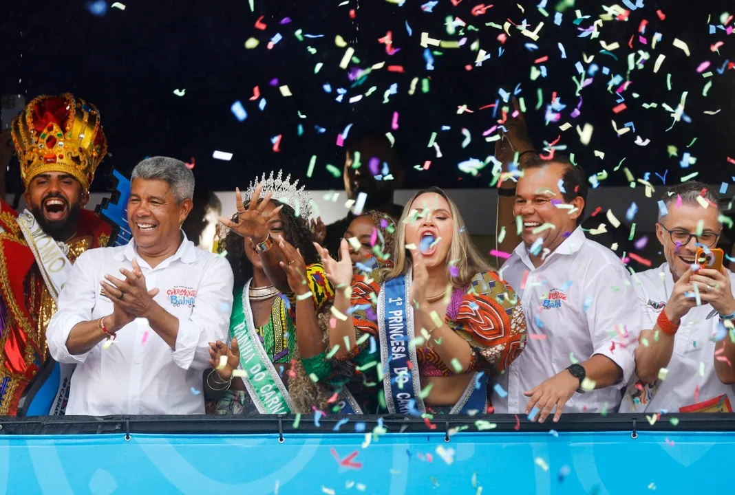 Jerônimo Rodrigues na abertura do Carnaval de Salvador