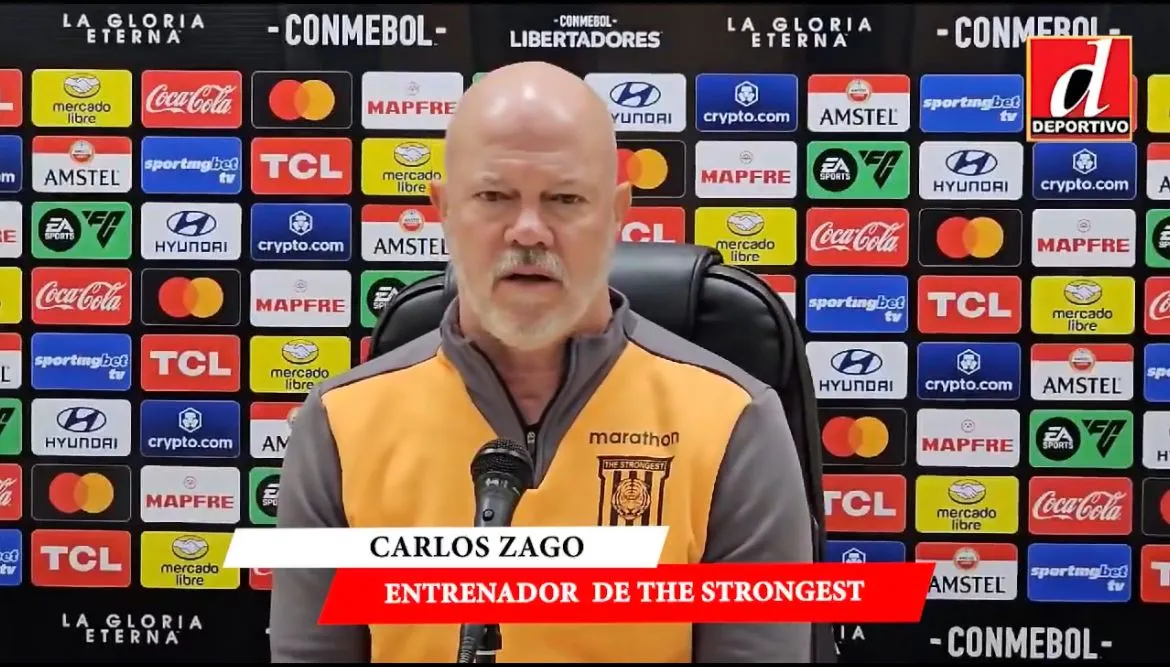 Antônio Carlos Zago, treinador do The Strongest