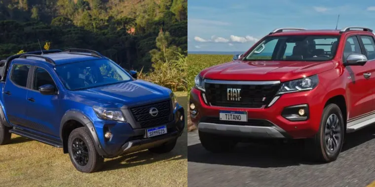 Nissan Frontier Attack e Fiat Titano