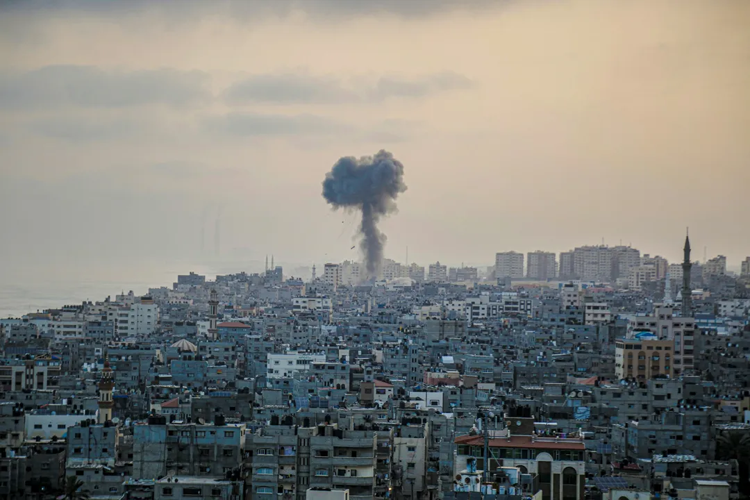 Israel vive em guerra com o Hamas na região de Gaza, na Palestina