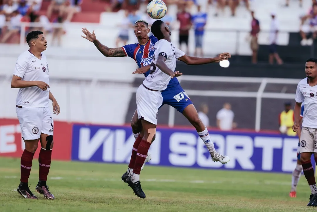 Bahia fez sua estreia no Campeonato Baiano neste domingo, 12