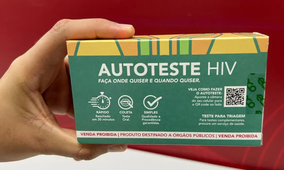 O autoteste para HIV tem distribuição gratuita